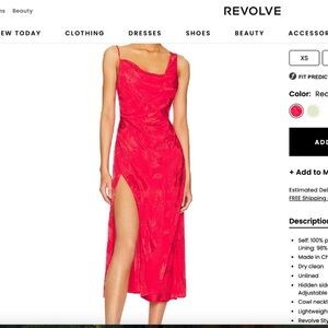 Revolve Midi Dress